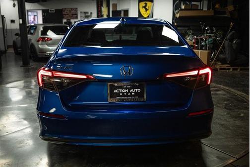 Blue 2024 Honda Civic EX