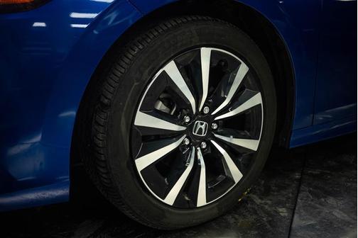 Blue 2024 Honda Civic EX