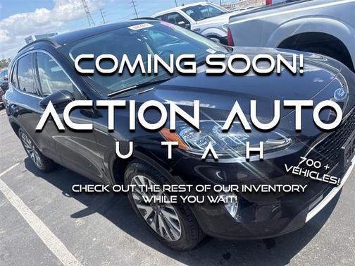Black 2020 Ford Escape Titanium