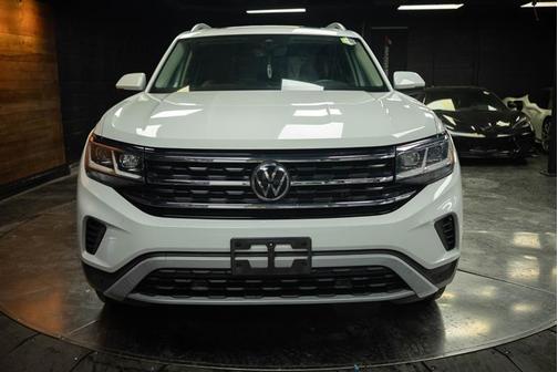 Pure White 2021 Volkswagen Atlas 3.6 V6 SEL