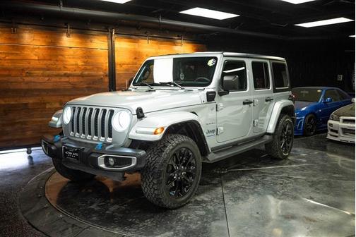 Silver 2023 Jeep Wrangler 4xe Sahara