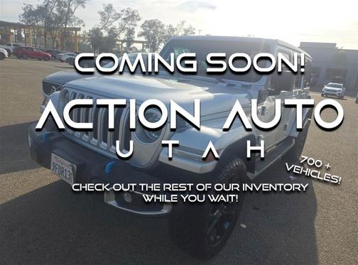Silver 2023 Jeep Wrangler 4xe Sahara