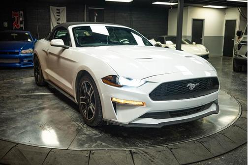 White 2023 Ford Mustang EcoBoost Premium