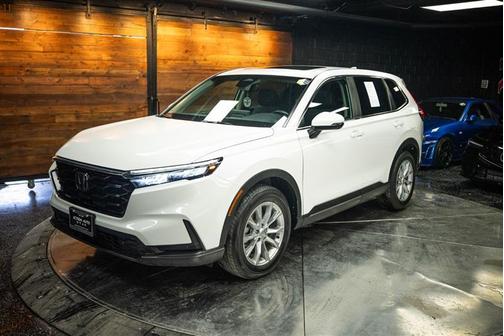 White 2025 Honda CR-V EX-L
