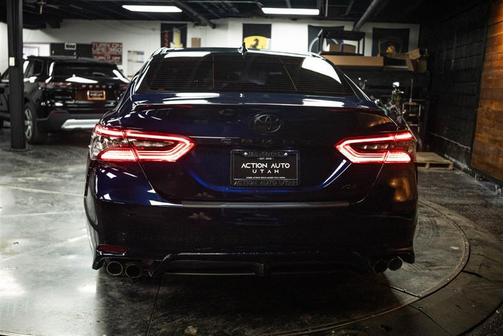 Blue 2022 Toyota Camry XSE