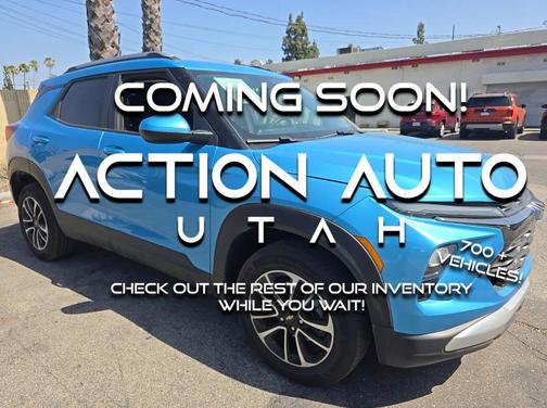 Blue 2025 Chevrolet Trailblazer LT