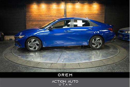 Blue 2025 Hyundai ELANTRA SEL Sport