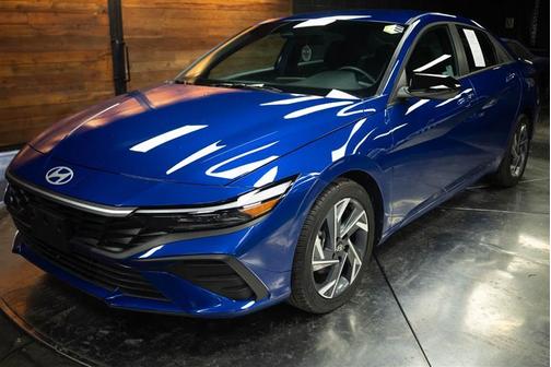 Blue 2025 Hyundai ELANTRA SEL Sport