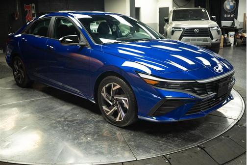 Blue 2025 Hyundai ELANTRA SEL Sport