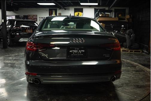 Manhattan Gray Metallic 2018 Audi A4 2.0T ultra Premium Plus