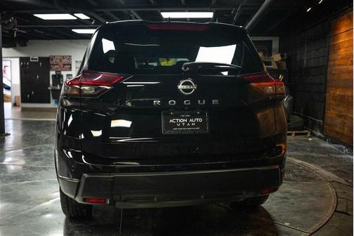 Black 2025 Nissan Rogue SV