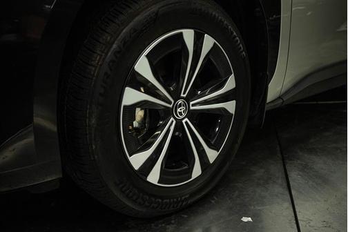 Silver 2025 Toyota bZ4X XLE