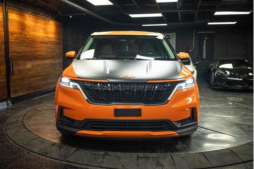 Orange 2022 Kia Carnival LXS