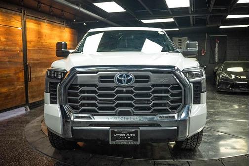 White 2022 Toyota Tundra Hybrid 1794 Edition