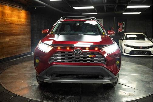 Red 2019 Toyota RAV4 Limited