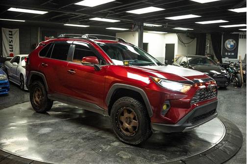 Red 2019 Toyota RAV4 Limited