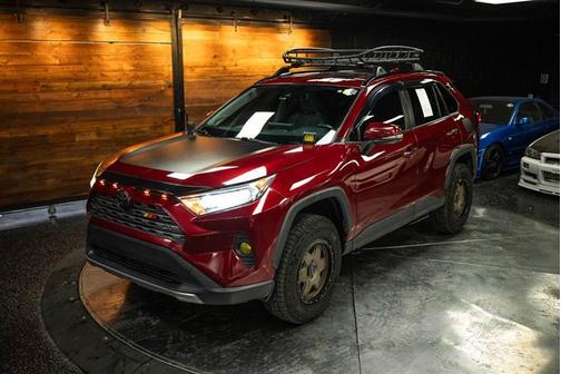 Red 2019 Toyota RAV4 Limited