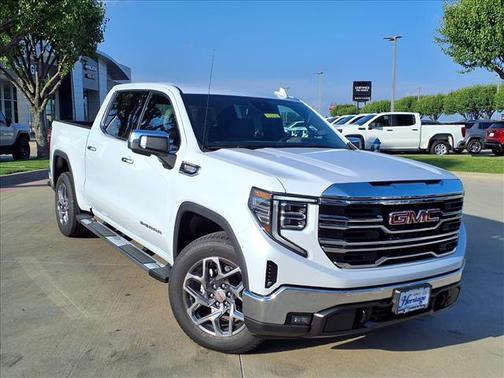 Glacier White 2026 GMC Sierra 1500 SLT