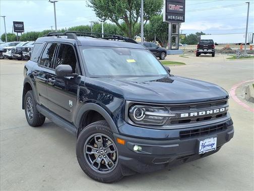 Alto Blue Metallic Tinted Clearcoat 2021 Ford Bronco Sport Big Bend