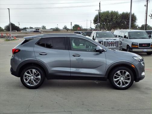 Satin Steel Metallic 2022 Buick Encore GX Essence