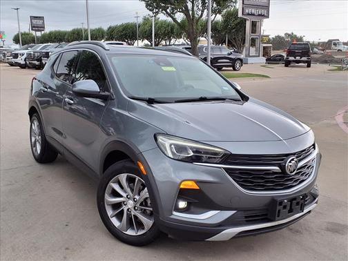Satin Steel Metallic 2022 Buick Encore GX Essence
