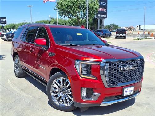 Volcanic Red 2024 GMC Yukon Denali Ultimate