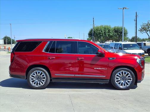 Volcanic Red 2024 GMC Yukon Denali Ultimate