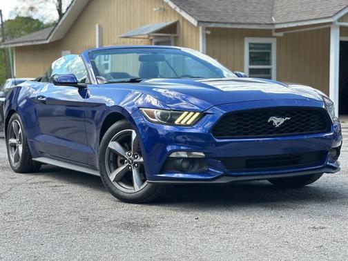 Deep Impact Blue 2016 Ford Mustang V6