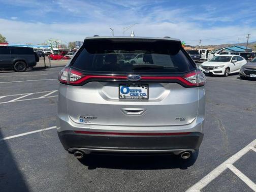 Silver 2015 Ford Edge SEL