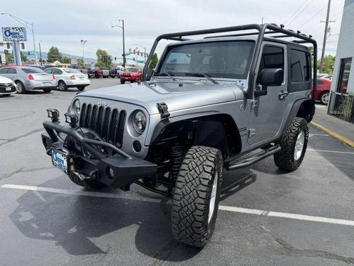 Silver 2016 Jeep Wrangler Sport