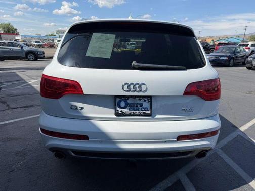 White 2015 Audi Q7 3.0T S line Prestige
