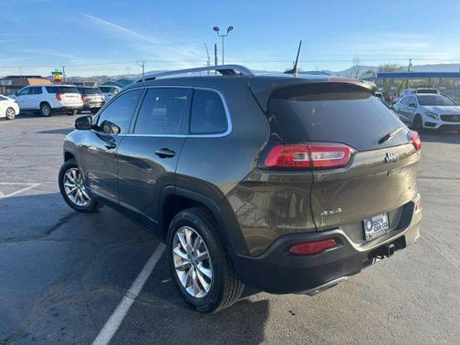White 2016 Jeep Cherokee Limited
