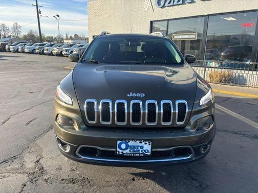 White 2016 Jeep Cherokee Limited