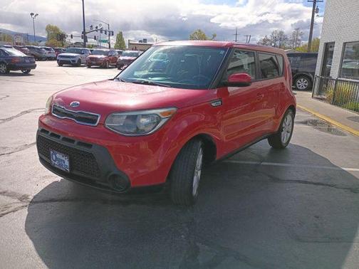 Red 2015 Kia Soul +