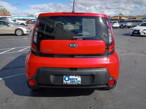 Red 2015 Kia Soul +