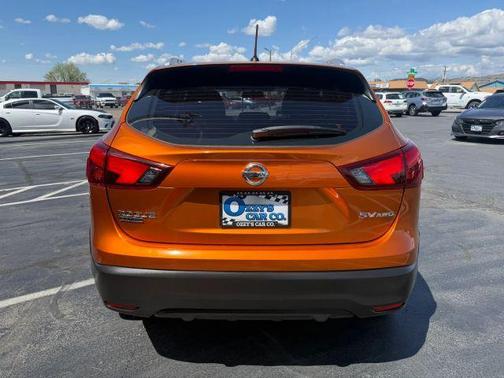 Monarch Orange 2017 Nissan Rogue Sport SV