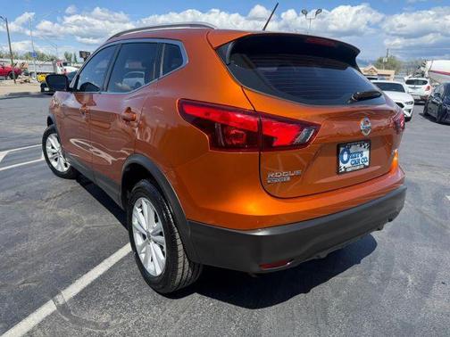 Monarch Orange 2017 Nissan Rogue Sport SV