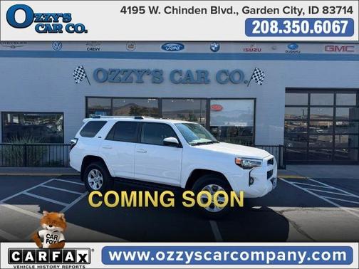 White 2020 Toyota 4Runner SR5 Sport