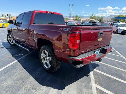 Red 2017 Chevrolet Silverado 1500 LT