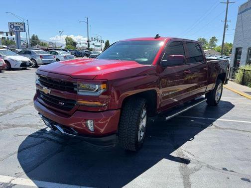 Red 2017 Chevrolet Silverado 1500 LT