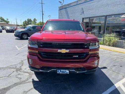 Red 2017 Chevrolet Silverado 1500 LT