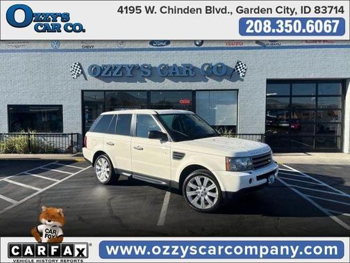 Alaska White 2009 Land Rover Range Rover Sport HSE