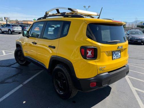 Yellow 2017 Jeep Renegade Sport