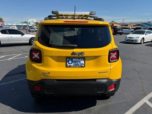 Yellow 2017 Jeep Renegade Sport