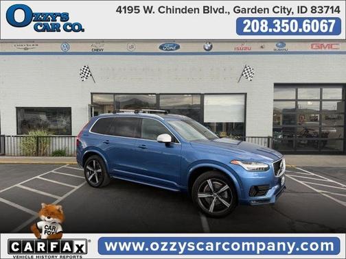 Bursting Blue Metallic 2016 Volvo XC90 T6 R-Design