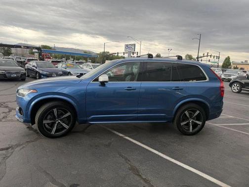 Bursting Blue Metallic 2016 Volvo XC90 T6 R-Design