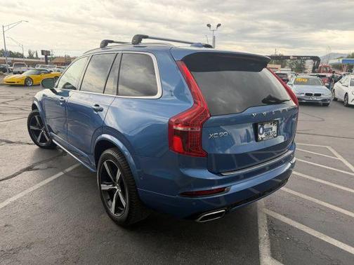 Bursting Blue Metallic 2016 Volvo XC90 T6 R-Design