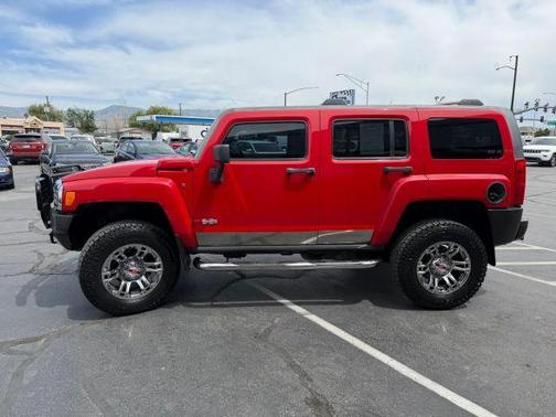 Red 2008 Hummer H3 H3X
