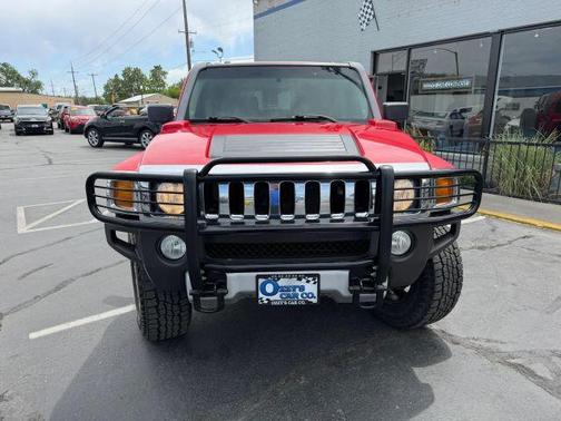 Red 2008 Hummer H3 H3X