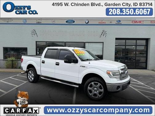 White 2014 Ford F-150 XLT
